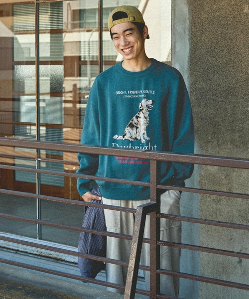 niko and...（ニコアンド）の「アニマルグラフィックニットプルオーバー（ニット/セーター・メンズ・グレー/グリーン/ボルドー/チャコール/ブラウン/ブラック・MEDIUM/LARGE）」の22枚目の写真