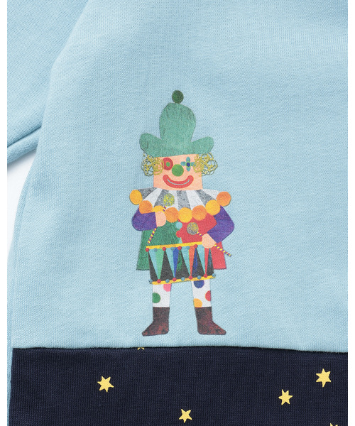 kladskap（クレードスコープ）の「【コロボックル】長袖Tシャツ（Tシャツ/カットソー・キッズ・サックスブルー/ホワイト系その他・80ｃｍ/90cm/100cm/110cm/120cm/130cm）」の7枚目の写真