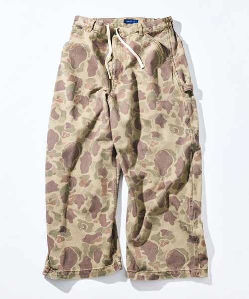 NAUTICA（ノーティカ）の「NAUTICA/ノーティカ スーパーワイド カーブシルエット カモ柄ペインターパンツ ダックハンター柄 リアルツリーカモ柄（その他パンツ・メンズ・ブラウン/オリーブ・MEDIUM/X-LARGE/LARGE）」の2枚目の写真