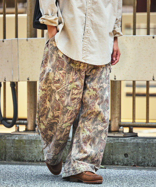 NAUTICA（ノーティカ）の「NAUTICA/ノーティカ スーパーワイド カーブシルエット カモ柄ペインターパンツ ダックハンター柄 リアルツリーカモ柄（その他パンツ・メンズ・ブラウン/オリーブ・MEDIUM/X-LARGE/LARGE）」の3枚目の写真