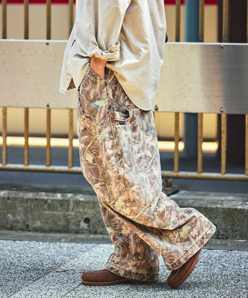 NAUTICA（ノーティカ）の「NAUTICA/ノーティカ スーパーワイド カーブシルエット カモ柄ペインターパンツ ダックハンター柄 リアルツリーカモ柄（その他パンツ・メンズ・ブラウン/オリーブ・MEDIUM/X-LARGE/LARGE）」の6枚目の写真