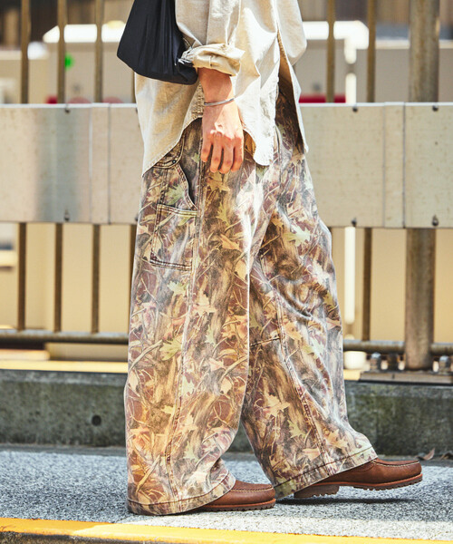 NAUTICA（ノーティカ）の「NAUTICA/ノーティカ スーパーワイド カーブシルエット カモ柄ペインターパンツ ダックハンター柄 リアルツリーカモ柄（その他パンツ・メンズ・ブラウン/オリーブ・MEDIUM/X-LARGE/LARGE）」の7枚目の写真