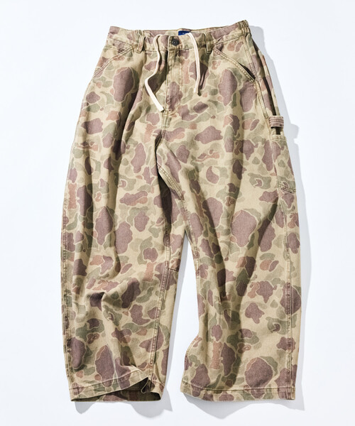 NAUTICA（ノーティカ）の「NAUTICA/ノーティカ スーパーワイド カーブシルエット カモ柄ペインターパンツ ダックハンター柄 リアルツリーカモ柄（その他パンツ・メンズ・ブラウン/オリーブ・MEDIUM/X-LARGE/LARGE）」の8枚目の写真