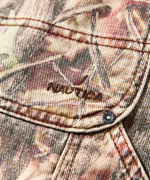 セール】NAUTICA/ノーティカ スーパーワイド カーブシルエット カモ柄