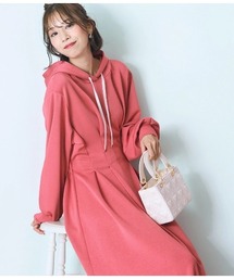 ワンピース パーカー」に該当するレディースのワンピース/ドレス