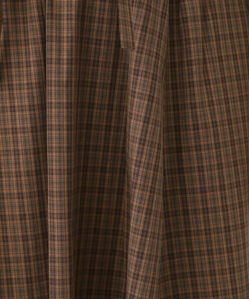 studio CLIP（スタディオクリップ）の「《natural by clip》CRミニチェックフレアスカート（スカート・レディース・グレー/ブラウン・FREE）」の19枚目の写真