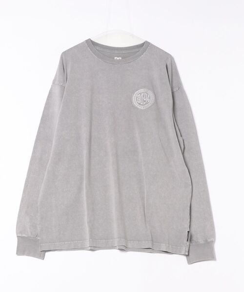 DC SHOES(ディーシーシューズ)の「25 HIDDEN DRAWING LS /DCバックプリント長袖ロンT(Tシャツ/カットソー・メンズ・アンティークシルバー/ブラック×ブラック/ブラック系その他/グレイッシュベージュ・MEDIUM/LARGE/X-LARGE)」の4枚目の写真