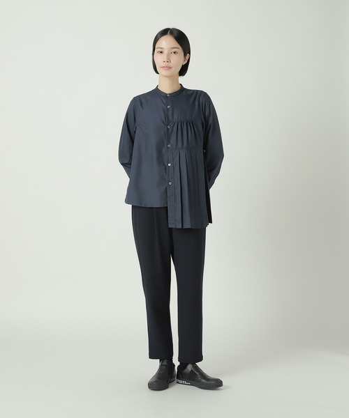 ZUCCa（ズッカ）の「ウーリーストレッチツイル / パンツ / S（その他パンツ・レディース・ブラック/ネイビー/ライトブラウン・M size/S size）」の9枚目の写真