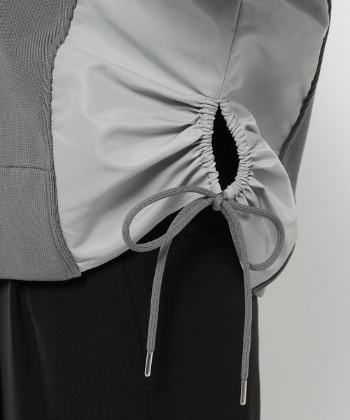 HARE イソザイドッキングニット ホワイト セール】イソザイドッキングニットプルオーバー(HARE)（ニット