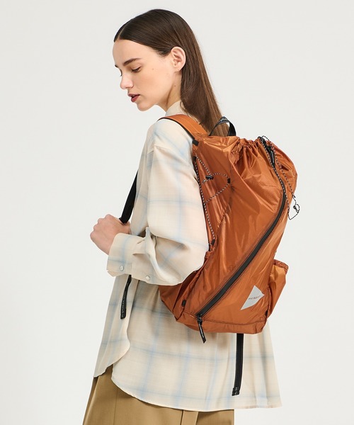 and wander / sil daypack（トートバッグ）｜and wander（アンド