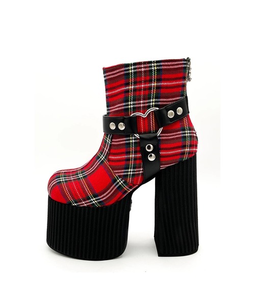 タータンチェックブーツ Charla Tedrick│Jeffrey Campbell OFFICIAL