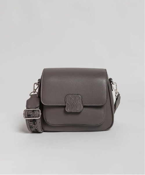 RANDA（ランダ）の「エンボスモノグラムショルダーバッグ（ショルダーバッグ・レディース・ブラック/ダークグレー/アイボリー・FREE）」の5枚目の写真