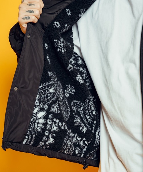 Subciety（サブサエティ）の「Boa coach jkt（ナイロンジャケット・メンズ・グレー/ブラック/ネイビー・SMALL/X-LARGE/LARGE/MEDIUM）」の11枚目の写真