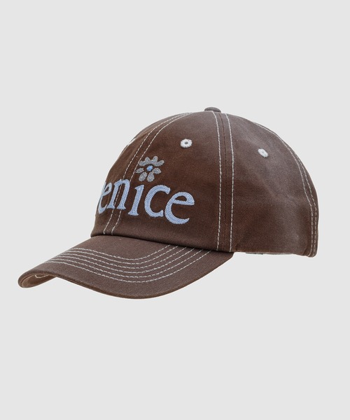 ERL（イーアールエル）の「UNISEX VENICE CAP WOVEN（キャップ）」 - WEAR