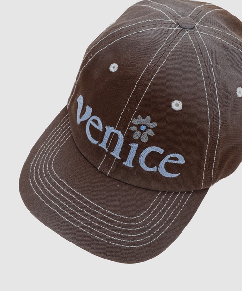 ERL（イーアールエル）の「UNISEX VENICE CAP WOVEN（キャップ）」 - WEAR