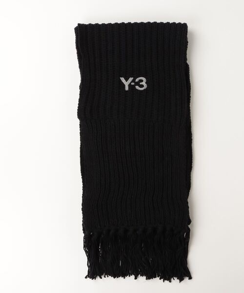 新品タグ付きY-3ワイスリーCLASSICLOGO マフラー ストール スカーフ Y-3 STRP SCARF（マフラー）｜Y-3（ワイスリー）のファッション