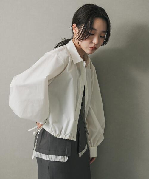 セール】クロップドバルーンシャツ（シャツ/ブラウス）｜SENSE OF