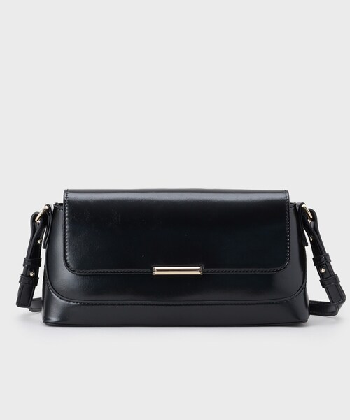 THE SHOP TK （ザ ショップ ティーケー ）の「クラシックショルダーバッグ（ショルダーバッグ・レディース・ブラック/ナチュラル/ボルドー・00）」の12枚目の写真