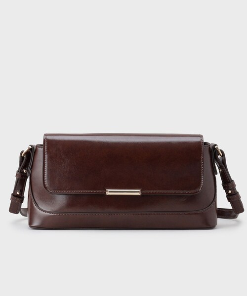 THE SHOP TK （ザ ショップ ティーケー ）の「クラシックショルダーバッグ（ショルダーバッグ・レディース・ブラック/ナチュラル/ボルドー・00）」の13枚目の写真