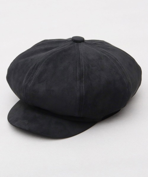 Ruben（ルーベン）の「スエード調 ピーチスキン ボリューム キャスケット（キャスケット・メンズ・グレー/ブラック・FREE）」の16枚目の写真