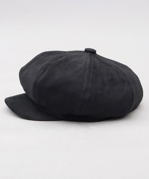 Ruben（ルーベン）の「スエード調 ピーチスキン ボリューム キャスケット（キャスケット・メンズ・グレー/ブラック・FREE）」の10枚目の写真