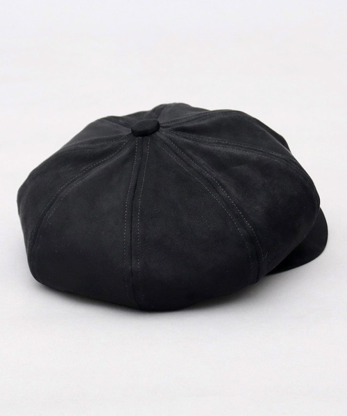 Ruben（ルーベン）の「スエード調 ピーチスキン ボリューム キャスケット（キャスケット・メンズ・グレー/ブラック・FREE）」の14枚目の写真