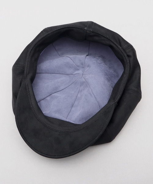 Ruben（ルーベン）の「スエード調 ピーチスキン ボリューム キャスケット（キャスケット・メンズ・グレー/ブラック・FREE）」の6枚目の写真