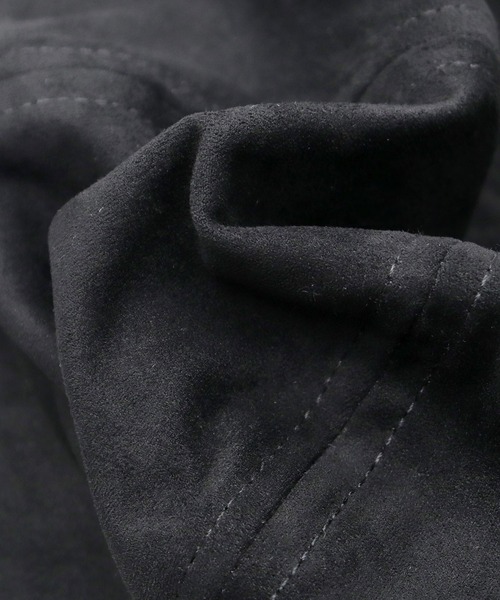 Ruben（ルーベン）の「スエード調 ピーチスキン ボリューム キャスケット（キャスケット・メンズ・グレー/ブラック・FREE）」の21枚目の写真