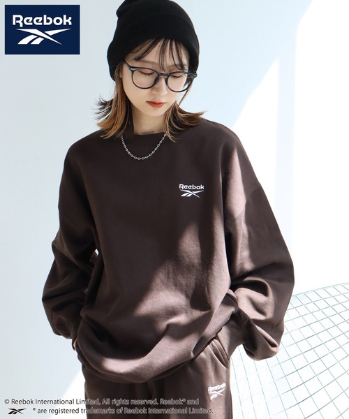 リーボック　Reebok　ブラック スウェット　セットアップ セール】【Reebok/リーボック】CORPUS TOKYO別注 ロゴスウェット