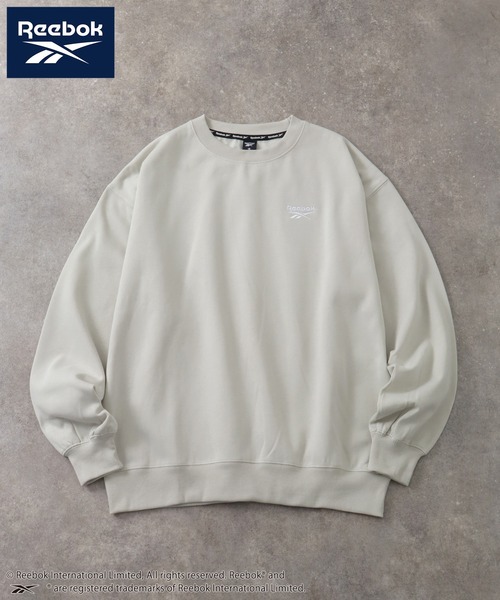 正規品♡裏起毛♡裏毛上下セット♡スウェットロゴ♡グレー セール】【Reebok/リーボック】CORPUS TOKYO別注 ロゴスウェット