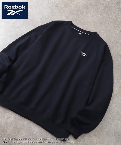 正規品♡裏毛スウェット♡ロゴ上下セット♡ネイビー セール】【Reebok/リーボック】CORPUS TOKYO別注 ロゴスウェット