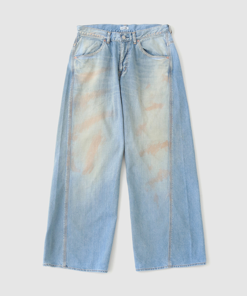 Jieda(ジエダ)の「JIEDA / ジエダ USED 3D WORK DENIM / PT27-A(デニムパンツ・メンズ・ブラック/ブルー系その他・1/2)」の2枚目の写真