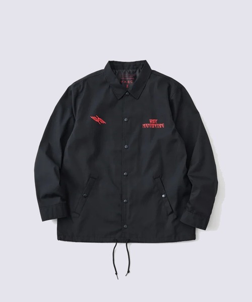 WHITE MOUNTAINEERING(ホワイトマウンテニアリング)の「【White Mountaineering/ホワイトマウンテニアリング】QOTSA SONGS FOR THE DEAF COACH JACKET(その他アウター・メンズ・ブラック・1/2/3)」の1枚目の写真