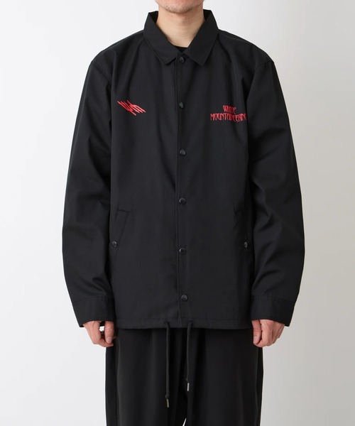 WHITE MOUNTAINEERING(ホワイトマウンテニアリング)の「【White Mountaineering/ホワイトマウンテニアリング】QOTSA SONGS FOR THE DEAF COACH JACKET(その他アウター・メンズ・ブラック・1/2/3)」の3枚目の写真