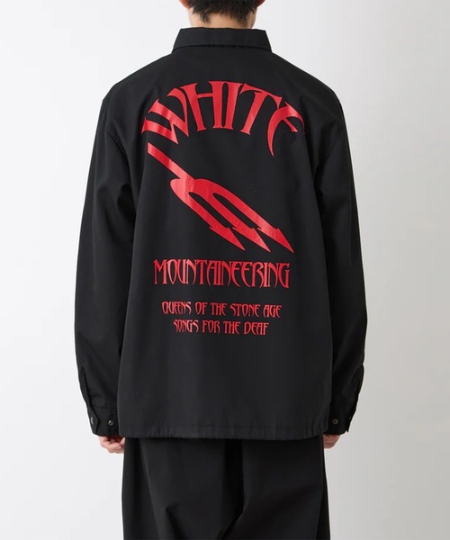 WHITE MOUNTAINEERING(ホワイトマウンテニアリング)の「【White Mountaineering/ホワイトマウンテニアリング】QOTSA SONGS FOR THE DEAF COACH JACKET(その他アウター・メンズ・ブラック・1/2/3)」の4枚目の写真