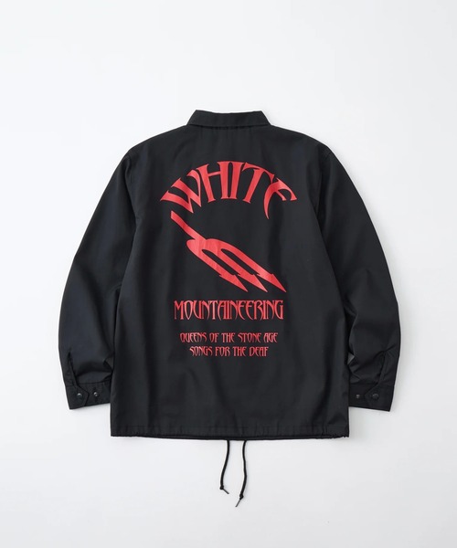 WHITE MOUNTAINEERING(ホワイトマウンテニアリング)の「【White Mountaineering/ホワイトマウンテニアリング】QOTSA SONGS FOR THE DEAF COACH JACKET(その他アウター・メンズ・ブラック・1/2/3)」の2枚目の写真