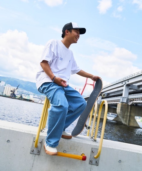 ELEMENT(エレメント)の「ELEMENT メンズ SHOD PANTS STD DENIM デニムパンツ 【2025年秋冬モデル】/エレメントウエストゴムテーパードデニムパンツ(デニムパンツ・メンズ・ブラック系その他/インディゴブルー/ブルー系その他/ライトブルー・X-LARGE/LARGE/MEDIUM)」の4枚目の写真