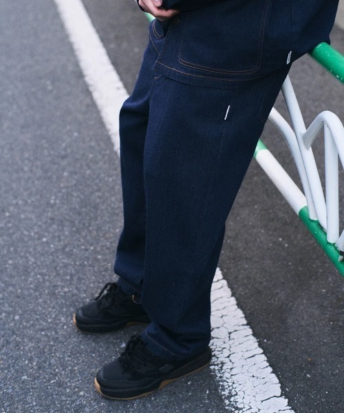 ELEMENT(エレメント)の「ELEMENT メンズ SHOD PANTS STD DENIM デニムパンツ 【2025年秋冬モデル】/エレメントウエストゴムテーパードデニムパンツ(デニムパンツ・メンズ・ブラック系その他/インディゴブルー/ブルー系その他/ライトブルー・X-LARGE/LARGE/MEDIUM)」の3枚目の写真