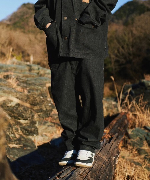 ELEMENT(エレメント)の「ELEMENT メンズ SHOD PANTS STD DENIM デニムパンツ 【2025年秋冬モデル】/エレメントウエストゴムテーパードデニムパンツ(デニムパンツ・メンズ・ブラック系その他/インディゴブルー/ブルー系その他/ライトブルー・X-LARGE/LARGE/MEDIUM)」の8枚目の写真