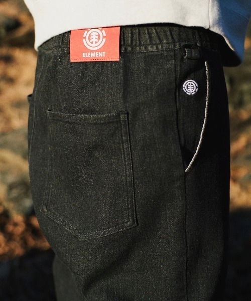 ELEMENT(エレメント)の「ELEMENT メンズ SHOD PANTS STD DENIM デニムパンツ 【2025年秋冬モデル】/エレメントウエストゴムテーパードデニムパンツ(デニムパンツ・メンズ・ブラック系その他/インディゴブルー/ブルー系その他/ライトブルー・X-LARGE/LARGE/MEDIUM)」の11枚目の写真