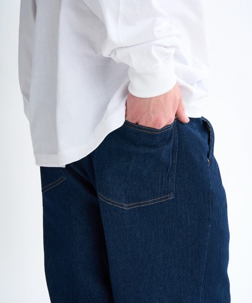 ELEMENT(エレメント)の「ELEMENT メンズ SHOD PANTS STD DENIM デニムパンツ 【2025年秋冬モデル】/エレメントウエストゴムテーパードデニムパンツ(デニムパンツ・メンズ・ブラック系その他/インディゴブルー/ブルー系その他/ライトブルー・X-LARGE/LARGE/MEDIUM)」の18枚目の写真