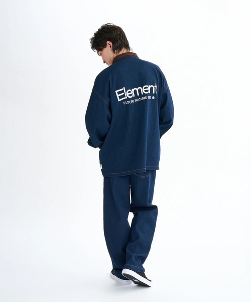 ELEMENT(エレメント)の「ELEMENT メンズ SHOD PANTS STD DENIM デニムパンツ 【2025年秋冬モデル】/エレメントウエストゴムテーパードデニムパンツ(デニムパンツ・メンズ・ブラック系その他/インディゴブルー/ブルー系その他/ライトブルー・X-LARGE/LARGE/MEDIUM)」の22枚目の写真