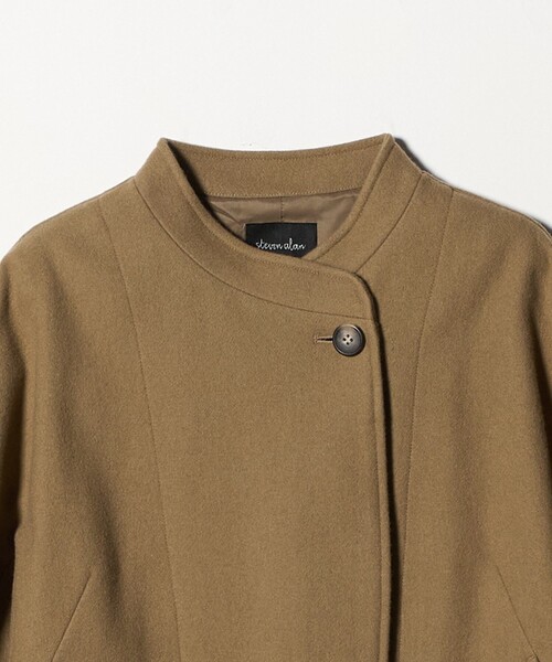 Steven Alan＞ショート ブルゾン（ノーカラージャケット）｜Steven