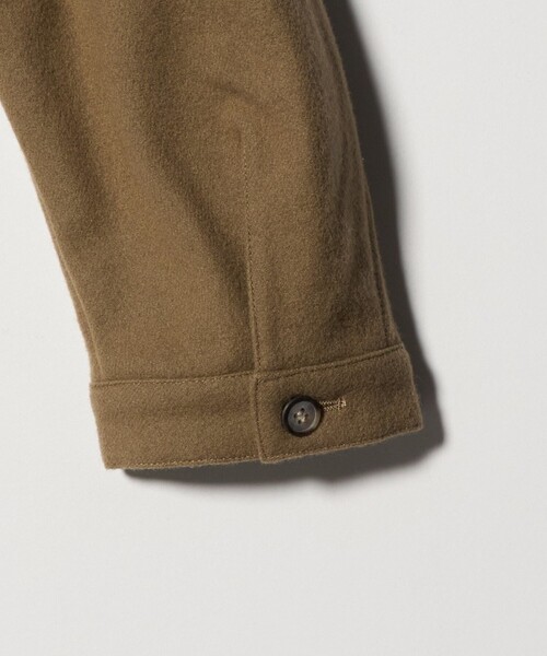 Steven Alan（スティーブンアラン）の「＜Steven Alan＞ショート ブルゾン（ノーカラージャケット・レディース・ネイビー/ベージュ・S/M）」の13枚目の写真