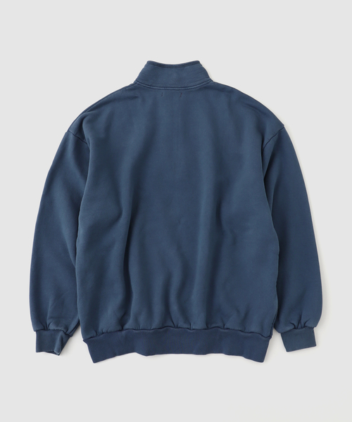 is-ness（イズネス）の「is-ness / イズネス PIGMENT DYED ZIP SWEATSHIRT（スウェット・メンズ・ネイビー/グリーン・MEDIUM/LARGE）」の9枚目の写真