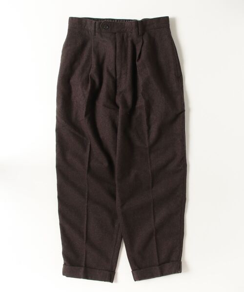 CAHLUMN/カウラム Wool Flannel Pant/ウールフランネル パンツ