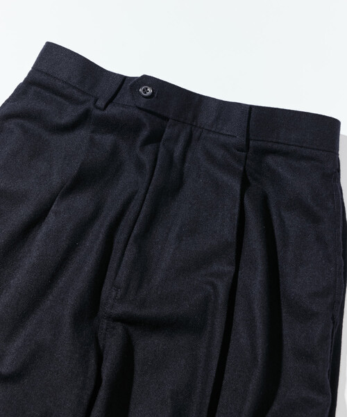 パンツ cahlumn wool flannel pants L CAHLUMN（カウラム）の「CAHLUMN/カウラム Wool Flannel Pant