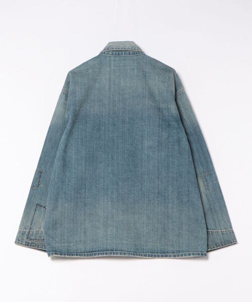 UNIVERSAL OVERALL（ユニバーサルオーバーオール）の「【UNIVERSAL OVERALL】COVERALL HT2433400-C（カバーオール・メンズ・インディゴブルー・L/M/XL/S）」の2枚目の写真