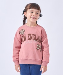 ever closet（エバークローゼット）の「裏起毛アップリケトレーナー（スウェット）」