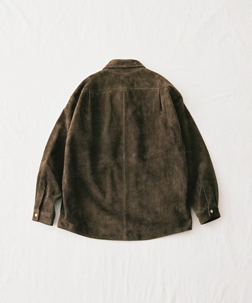 LEATHER SHIRT JACKET SUEDE（ブルゾン）｜The DUFFER N NEPHEWS（ザ